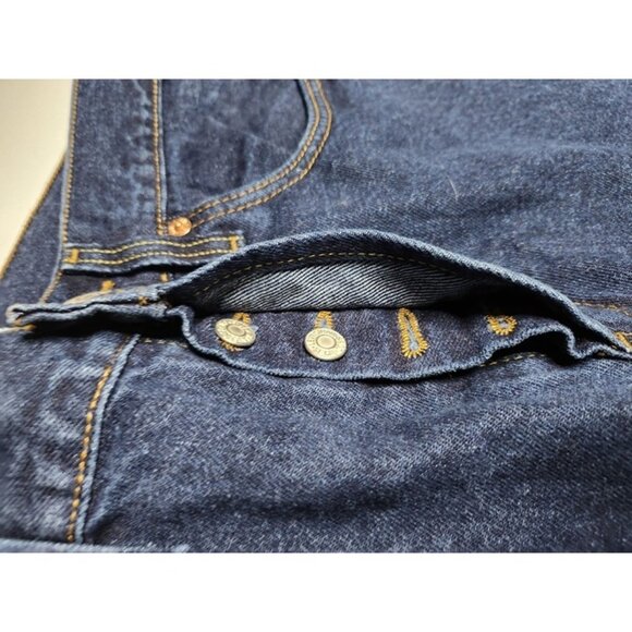 Levi's Men's 501 Original Fit Straight-leg Button-fly Jeans - Picture 3 of 6